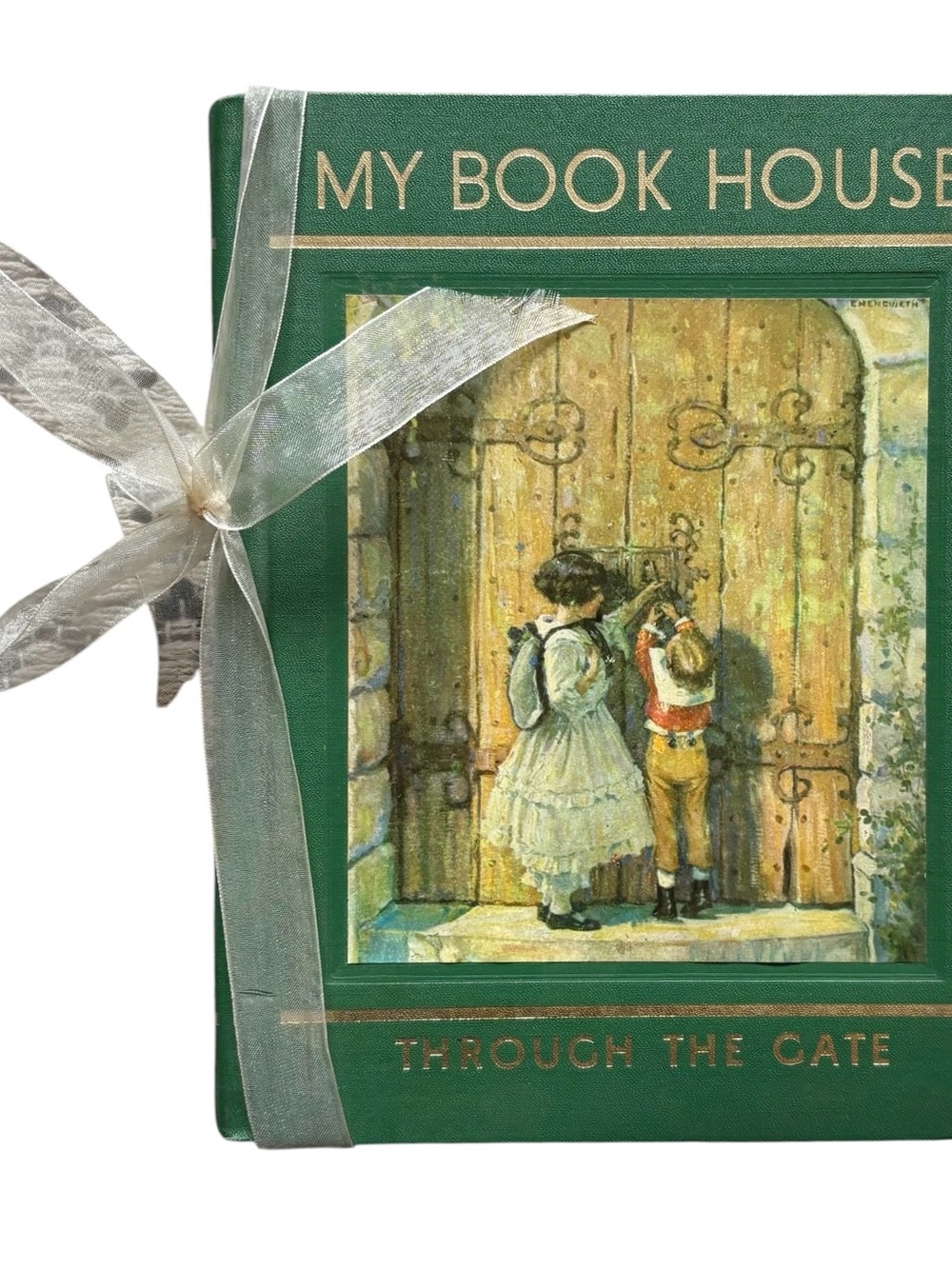 My Book House Through the Gate - Vintage Book w/ Ribbon, 1965